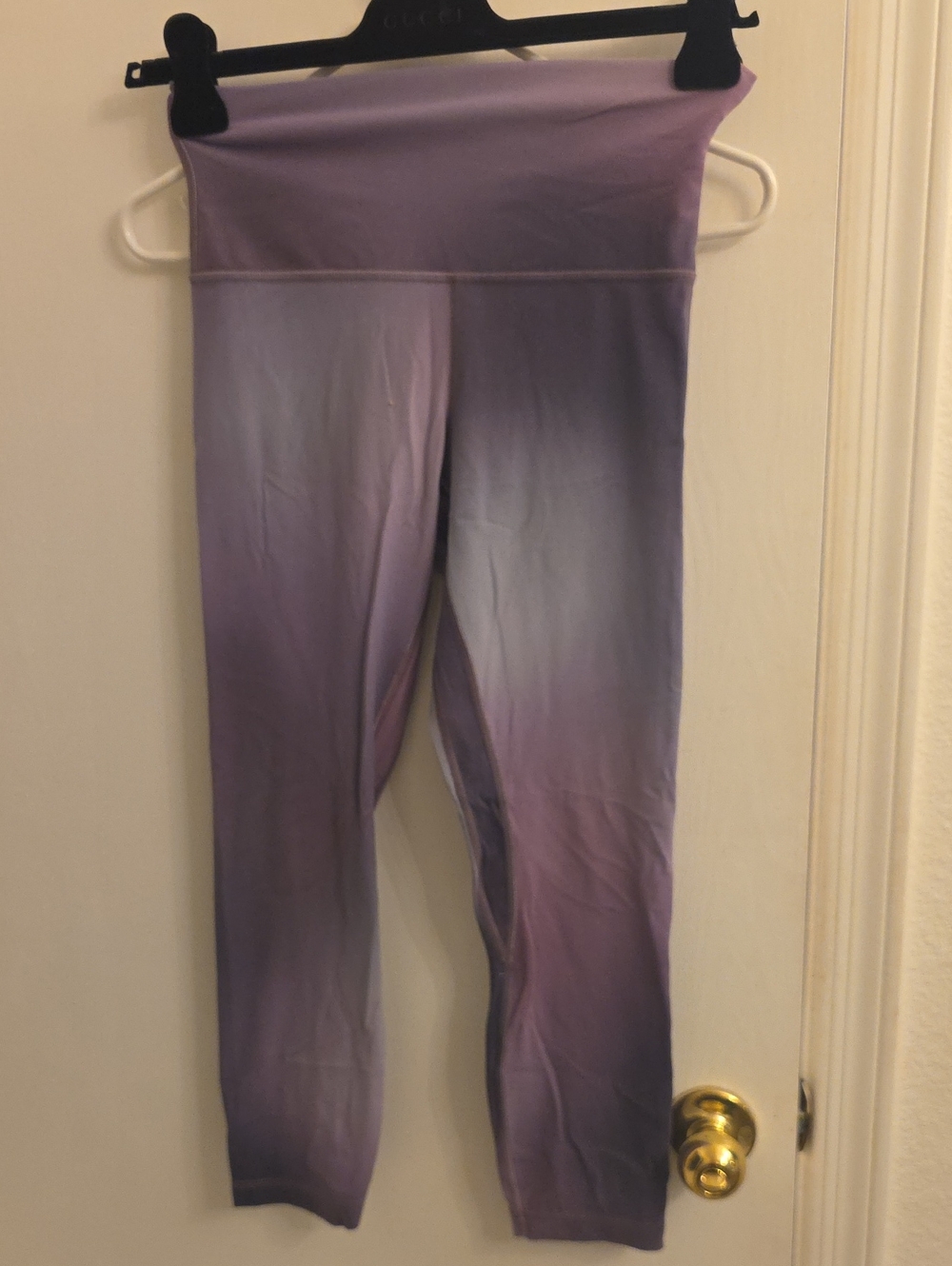 Lululemon Womens Purple Ombre Leggings Size 6